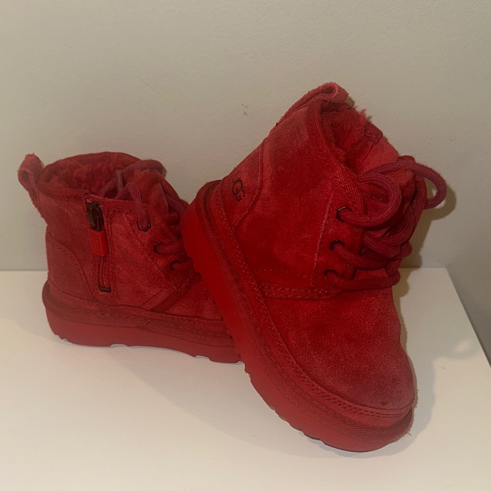 UGG Kids Red Boots